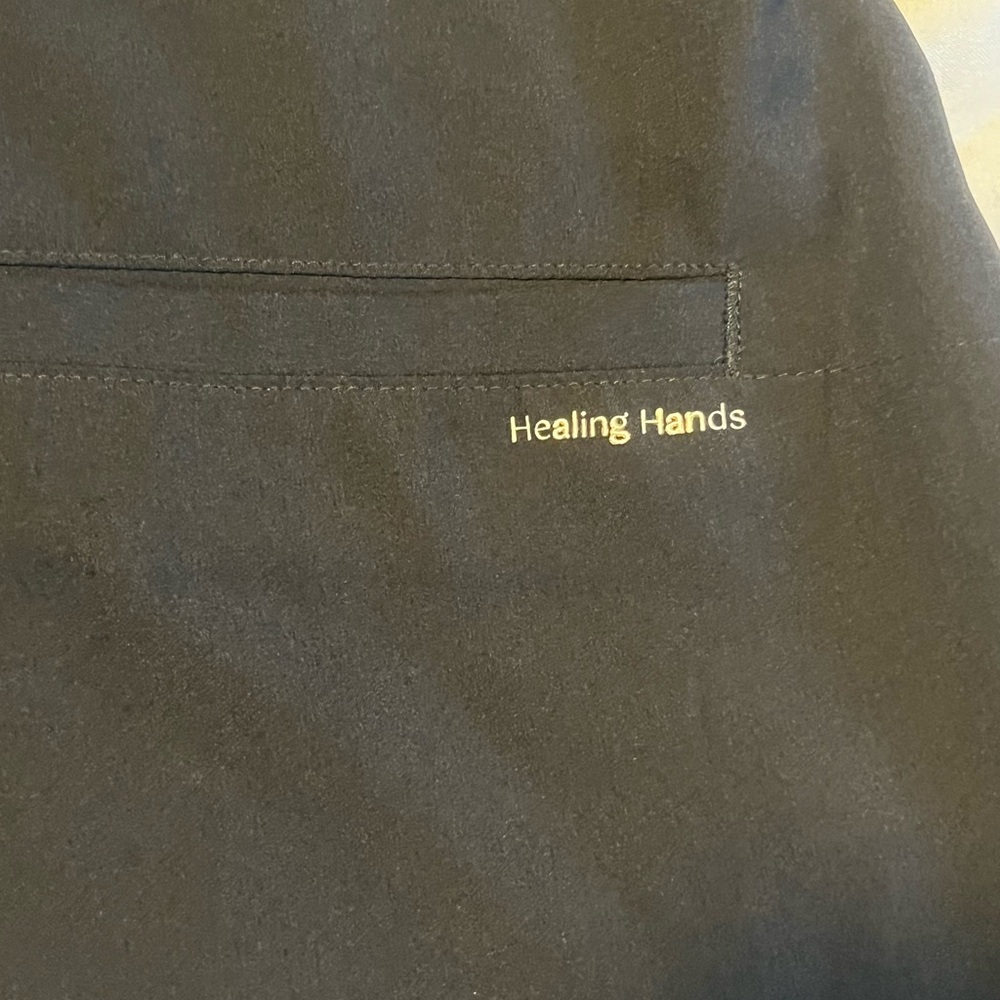 Healing Hands Charcoal Scrub Top - Picture 2 of 5